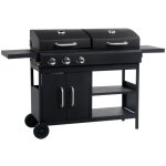 Prolenta premium - furniture limited - barbecue gril combo à gaz et au charbon avec Prolenta premium - furniture limited - barbecue gril combo à gaz et au charbon avec