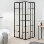 Prolenta premium - furniture limited - cabine de douche esg dépoli 80x70x180 cm noir Prolenta premium - furniture limited - cabine de douche esg dépoli 80x70x180 cm noir