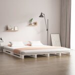 Prolenta premium - furniture limited - lit de palette blanc 160x200 cm bois de pin m Prolenta premium - furniture limited - lit de palette blanc 160x200 cm bois de pin m