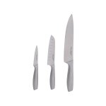 Fusal coffret 3 couteaux inox satine - jean dubost Fusal coffret 3 couteaux inox satine - jean dubost