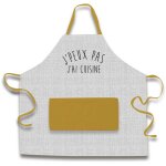 Tablier de cuisine 'j'peux pas j'ai cuisine'