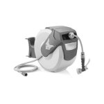 Fuxtec - dvidoir mural automatique 20 m fx - wsa20 - gris avec bute de blocage