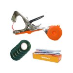 Set pince  lier + 10000 agrafes + 5 rouleaux rubans fuxtec fx - bz30