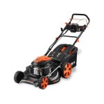 Fuxtec - tondeuse thermique autotracte dmarrage lectrique vitesse rglable 196cm3 53cm fx - rm5396espro ...