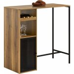 Table de bar, table haute, table  manger, table pour cuisine, salle  manger, salon avec supports pour ...