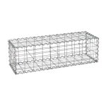 Estexo - gabion  pierres en mtal galvanis 100x30x30 cm