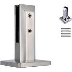 Gabrielle - lot de 1 pince en verre en acier inoxydable 304, pince de cl�ture en verre pour garde - corps ...