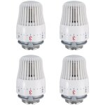 Gabrielle lot de 4 t�tes thermostatiques, t�te de rechange pour vanne de radiateur m30 x 1, 5, vanne ...