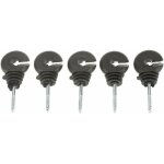 Gabrielle - 50 pcs isolateurs annulaires � visser anneau � isolant � vis accessoires de cl�ture �lectrique ...