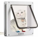Gabrielle chati�re pour chat avec magn�tique � 4 voies, porte pour animaux de compagnie pour chats et ...