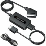 Gabrielle convertisseur pritel vers hdmi avec cbles hdmi et pritel, convertisseur scart vers hdmi, ...