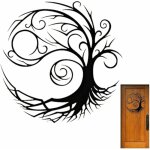 Gabrielle generic dcoration murale arbre de vie en mtal - dcoration murale - arbre en mtal - sculpture ...