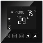 Gabrielle - intelligent thermostat wifi connect pour chaudiere gaz / eau 3a filaire alexa / google home ...