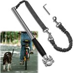 Gabrielle laisse de v�lo r�tractable pour chien, laisse de v�lo mains libres pour chiens de compagnie ...