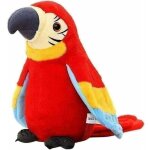 Gabrielle le perroquet ara parlant répète ce que vous dites en peluche Gabrielle le perroquet ara parlant répète ce que vous dites en peluche