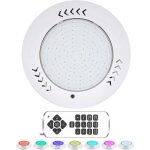 Gabrielle projecteur piscine rgb multi - couleur 30w, lumi�res led submersible �tanche ip68 avec t�l�commande ...