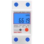 Gabrielle sous compteur lectrique monophas, certifi mid, 45a max modulaire, simple tarif, affichage ...