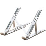 Gabrielle support pour ordinateur portable, r�glables en hauteur sur 6 niveaux, bureau d'ordinateur ventil� ...