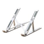 Gabrielle support pour ordinateur portable, rglables en hauteur sur 6 niveaux, bureau d'ordinateur ventil ...