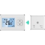 Gabrielle thermostat programmable sans fil monobloc thermostat de four suspendu + rcepteur hf - 13523. ...