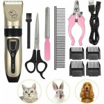 Gabrielle tondeuse de chien chat avec poil long epais professionnel silencieux tondeuse rechargeable ...