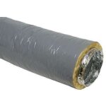 Gaine alu isole renforce d125 mm / 6m - algaine - 11091659 aldes 11091659