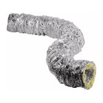Gaine en aluminium souple isolée Gaine en aluminium souple isolée