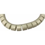 Gaine de cble spirale rs pro,  25mm 27mm, en pp blanc ( prix pour sachet de 25 mtres )
