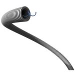 Gaine icta 3422 - avec tire - fils - ? 32 mm - couronne de 50 m - gris ral7011 - sevvo classic - b34932 ...