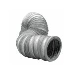 Gaine pvc souple �80mm x 6m en filet - diff