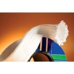 Gaine en silice haute temp�rature - au m�tre lin�aire 25 mm