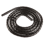Gaine spirale diam�tre 10mm noir
