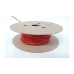 Gaine thermortractable rouge paroi mince pour cable  0. 6 - 1. 2mm retreint 3 / 1 de 0. 5mm  1. 5mm ...