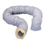 Gaine vmc souple isol� simple flux atlantic - 423067 - diam�tre 160mm / epaisseur 25mm / longueur 6m