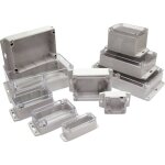 G256cmf botier universel 82 x 80 x 55 polycarbonate gris clair, transparent(e) 1 pc(s) - gainta