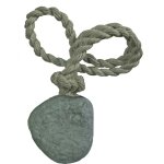 Galet - embrasse rideau aimant�e sans per�age coloris - lin