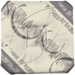 Galette de chaise anti - taches  rabats astrid ecru