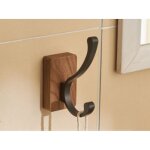 Galozzoit - 1 porte manteau - manteaux en bois, crochet mural pour chapeaux, cl�s, serviettes, portefeuilles, ...