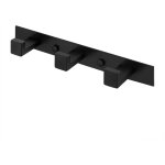 Galozzoit - porte manteau salle de bain mural � 3 crochets porte manteau mural pat�re salle de bain acier ...
