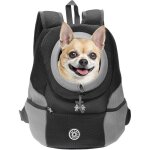 Galozzoit - sac � dos de transport pour chien t�te hors sac � dos respirant sac � dos �tanche pour petits ...
