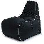 Game over - pouf pour enfants pour le salon, pouf chaise de jeu rsistant  l'eau avec poches latrales, ...