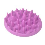 Gamelle anti - glouton gamelle interactif pour chien chat gamelle evite manger vite (violet)