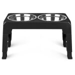 Gamelle chien surelevee, gamelle surleve pour chiens haloyo 4 hauteurs rglables, porte - gamelles, ...