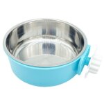 Gamelle et �cuelle pour chien caisse chien bol amovible en acier inoxydable gamelle � suspendre pour ...