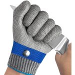 Gants anti coupure gants de travail protection haute performance niveau 5 gant protection cuisine pour ...