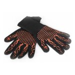 Gants barbecue bbq four cuisine résistant à la chaleur 800° coton intérieur 1 paire Gants barbecue bbq four cuisine résistant à la chaleur 800° coton intérieur 1 paire