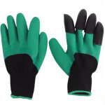 Gants de jardin � griffes avec protection et doublure �tanche, taille unique pour hommes et femmes, mati�re ...