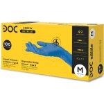 Gants jetables en nitrile sans poudre gardening doc zero - - bleu clair