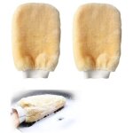 Gant de lavage voiture, 2pcs gants de nettoyage auto, gants de lavage de voiture double face, gant de ...
