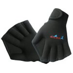 Gants palm�s formation de natation dans l'eau gants de natation � la main gants palm�s en n�opr�ne imperm�able ...